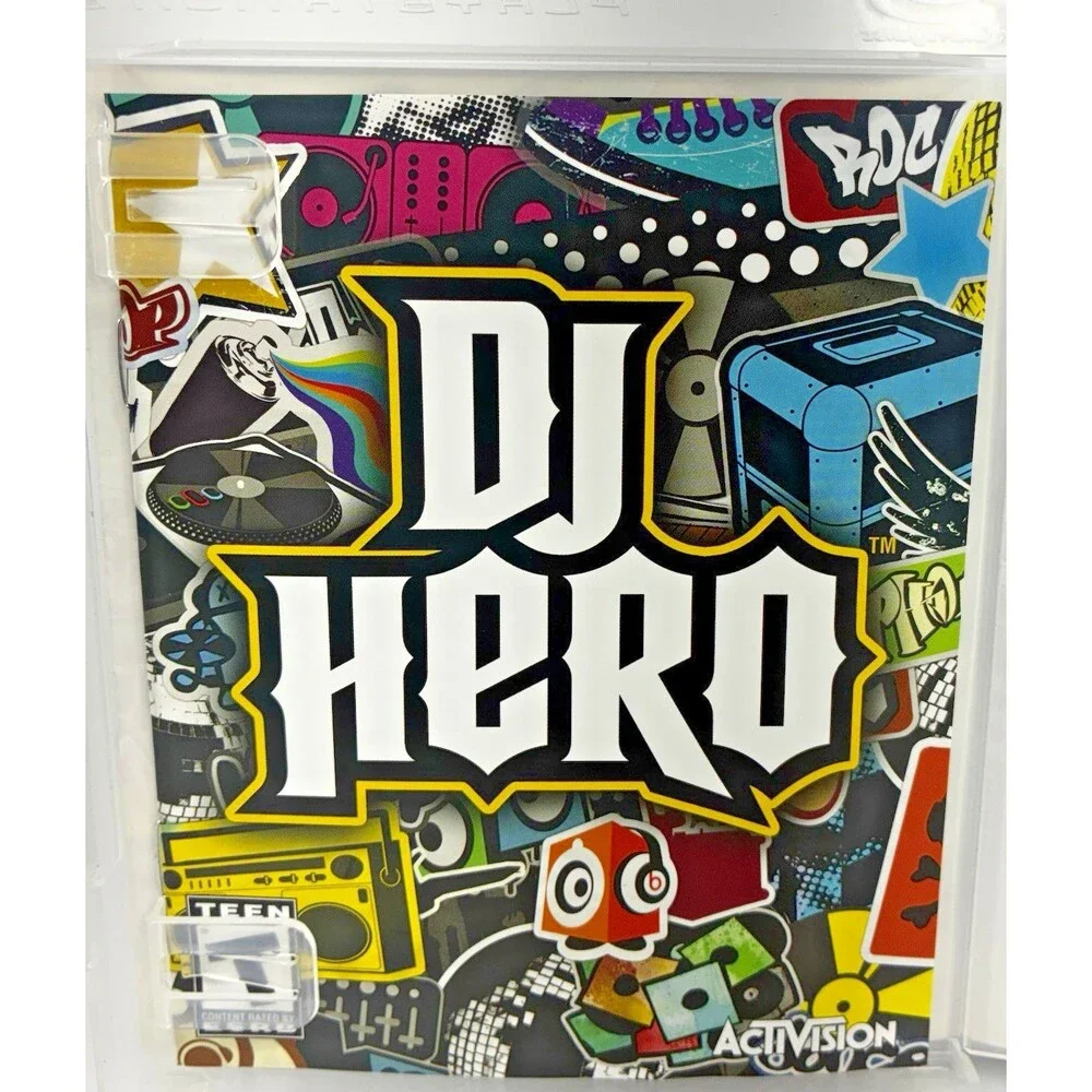 DJ Hero Sony PlayStation 3 Activision 2009 Complete with Manual Tested